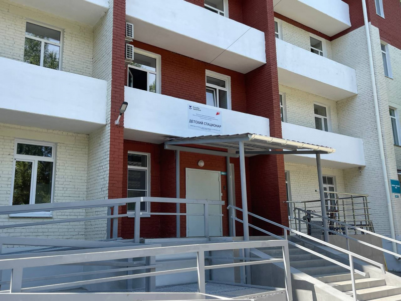 детский стационар усольской городской больницы начал принимать пациентов после капитального ремонта