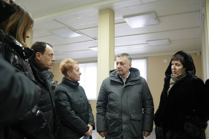 игорь кобзев посетил объекты здравоохранения в братском районе